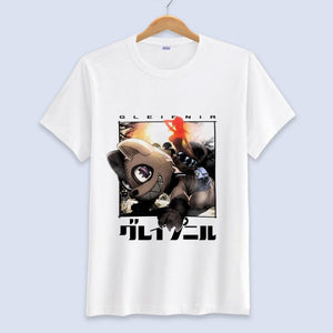 New Anime GLEIPNIR cosplay T-shirt men T shirt  Short Sleeve Tops Tee