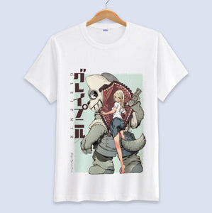 New Anime GLEIPNIR cosplay T-shirt men T shirt  Short Sleeve Tops Tee