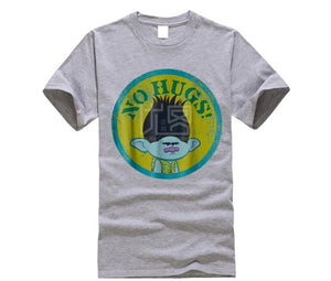 men shirt DreamWorks Trolls No Hugs Branch T Shirt