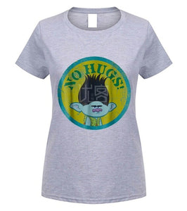 men shirt DreamWorks Trolls No Hugs Branch T Shirt