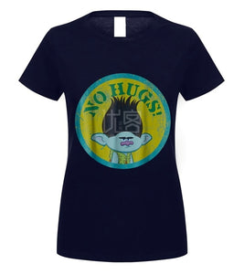 men shirt DreamWorks Trolls No Hugs Branch T Shirt