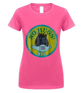 men shirt DreamWorks Trolls No Hugs Branch T Shirt